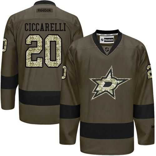 Glued Dallas Stars #20 Dino Ciccarelli Green Salute to Service NHL Jersey,We sell and wholesale Glued Dallas Stars #20 Dino Ciccarelli Green Salute to Service NHL Jersey on line form chian!